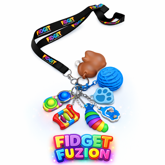 Fidget Fuzion Sensory Lanyard