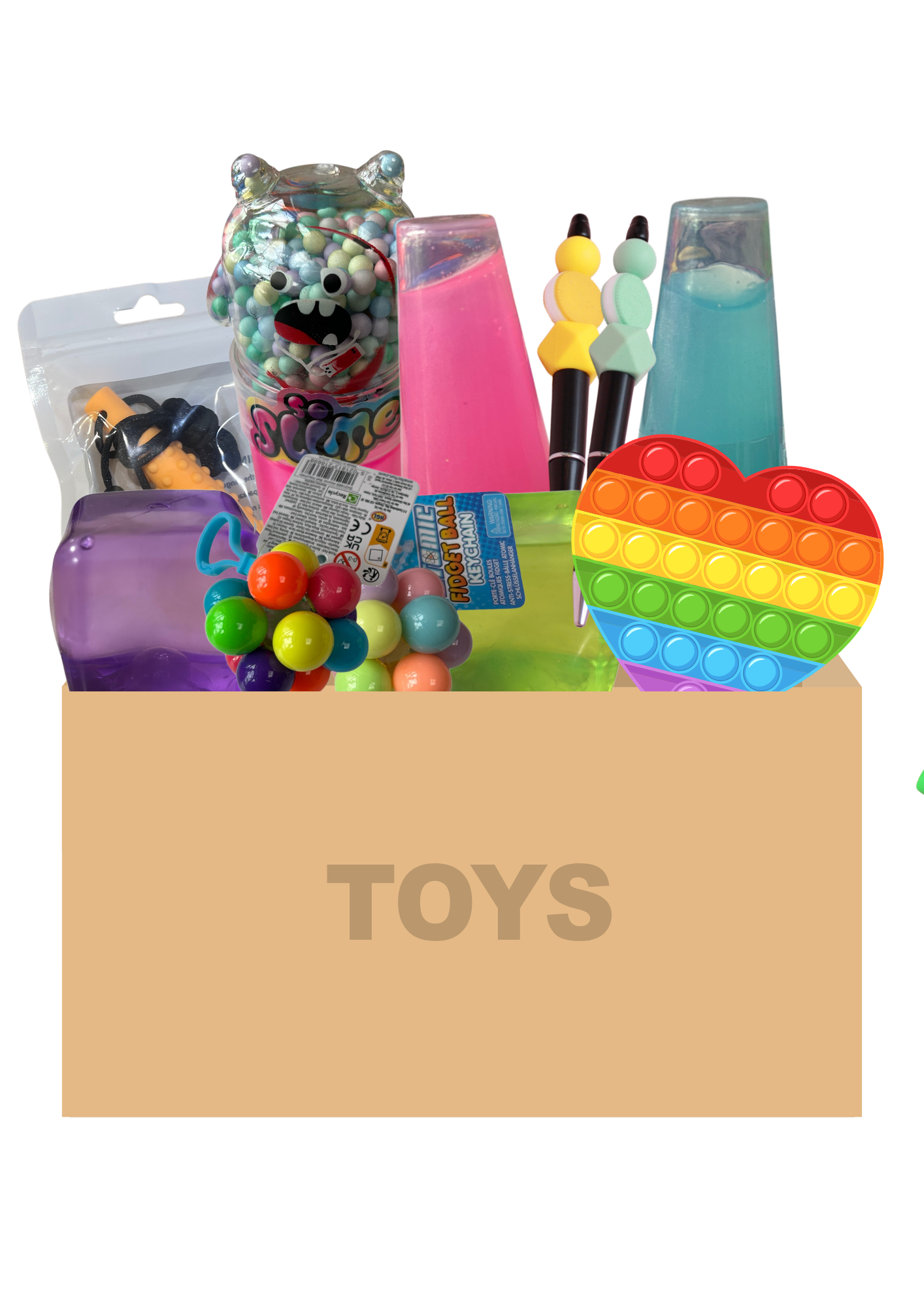 Sensory Fidget Bundle – 5 or 10-Piece Mixed Texture Pack
