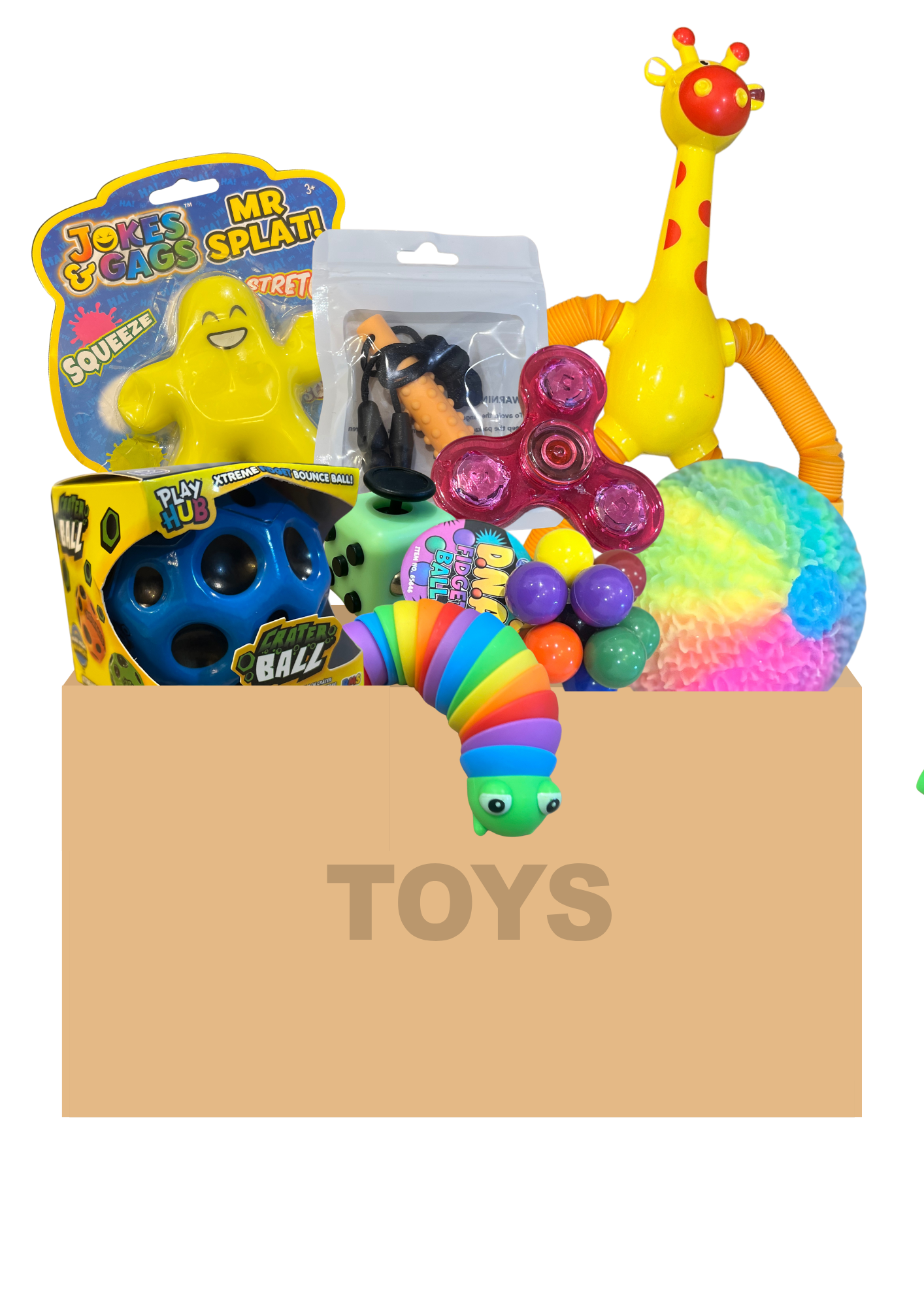 Sensory Fidget Bundle – 5 or 10-Piece Mixed Texture Pack